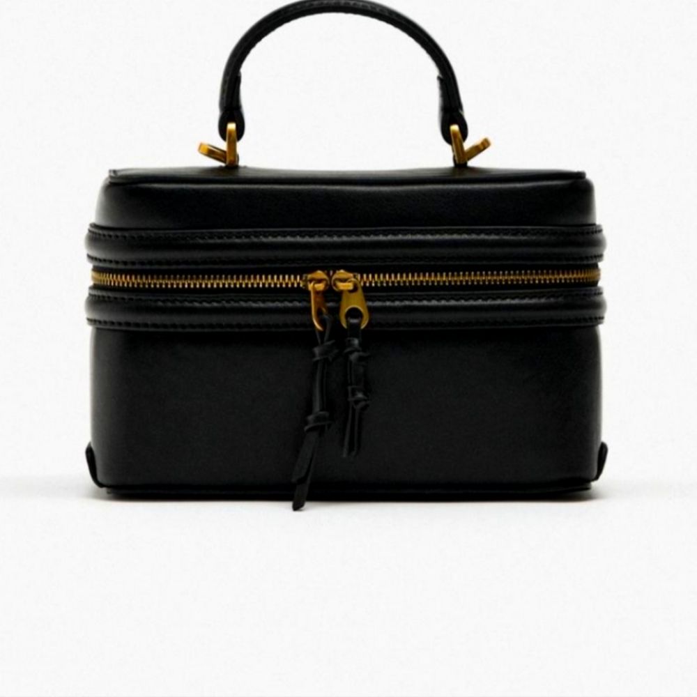 Zara box bag....very cute.